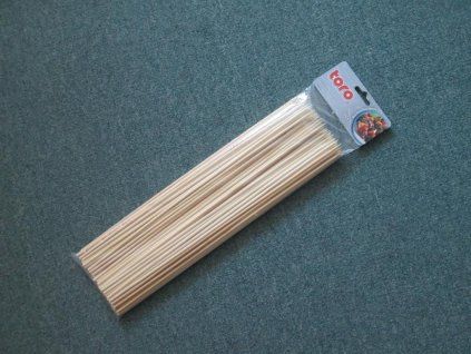 JEHLA ŠPIKOVACÍ 100KS 40CM DŘEVENÁ