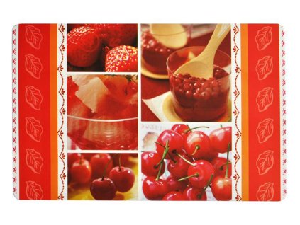 Plastové prostírání TORO 43x28cm ovoce MIX motivů