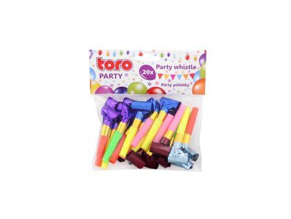 Party píšťalky TORO frkačka 20ks