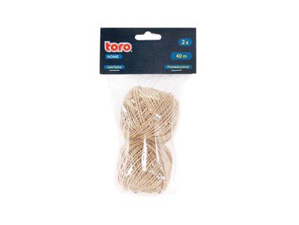 Jutový provázek TORO 40m 2ks