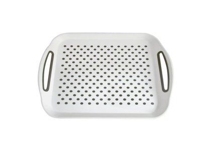 Plastový podnos s uchy TORO 41x29cm protiskluzový