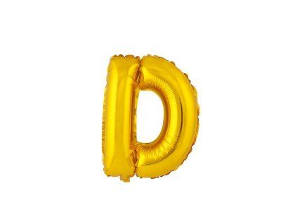 Balónek fóliový TORO písmenko "D" 30cm