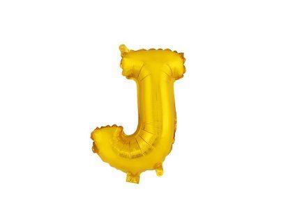 Balónek fóliový TORO písmenko "J" 30cm