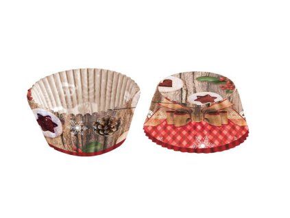 FORMIČKY NA MUFFINY "LINECKÉ" 60 KS, PAPÍR, 5CM