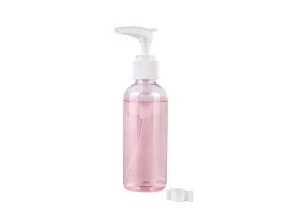 Plastová cestovní lahvička s pumpičkou TORO 100ml