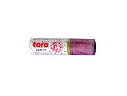 Vystřelovací duhové konfety TORO 15cm
