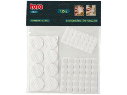 Samolepicí ochranná podložka TORO 125ks bílá