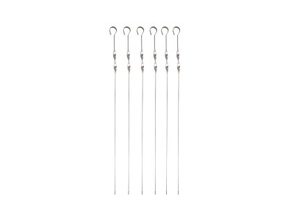 JEHLICE GRILOVACÍ PLOCHÁ,S V-ŘEZEM,43CM NEREZ,6KS