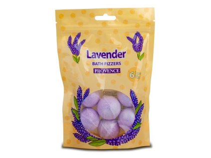 ŠUMIVÁ BOMBA DO KOUPELE PROVENCE 6KS 20G LEVANDULE