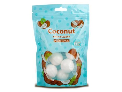 ŠUMIVÁ BOMBA DO KOUPELE PROVENCE 6KS 20G KOKOS