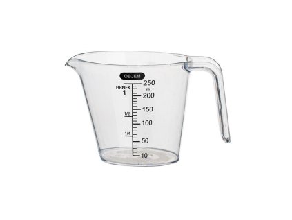 ODMĚRKA 250ML 13,5X7,8X8,7CM PLAST
