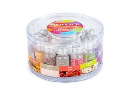 Keramická aromalampa PROVENCE + 12 vonných olejů