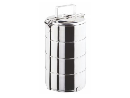 Jídlonosič TORO,  čtyři patra,  objem 4x1,25 l,   průměr  16 cm