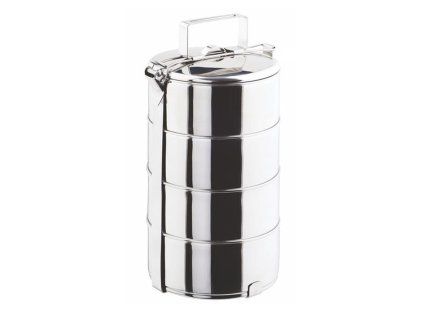 Nerezový jídlonosič TORO 4x1,25l