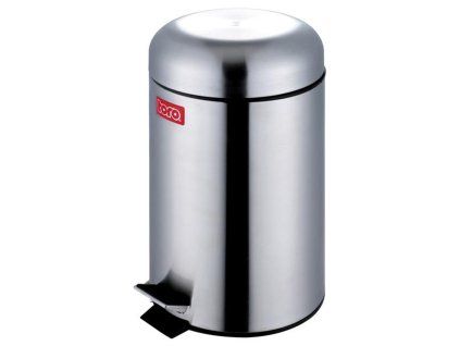 Nerezový nášlapný odpadkový koš TORO Retro 20l