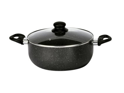 Kastrol s poklicí TORO Marble 4l nepřilnavý povrch