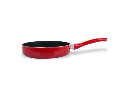 Hluboká pánev KITCHISIMO Rosso 24cm nepřilnavý povrch