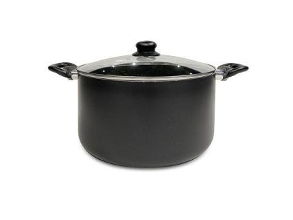 Hrnec s poklicí KITCHISIMO Nero ø28cm 8,5l nepřilnavý povrch