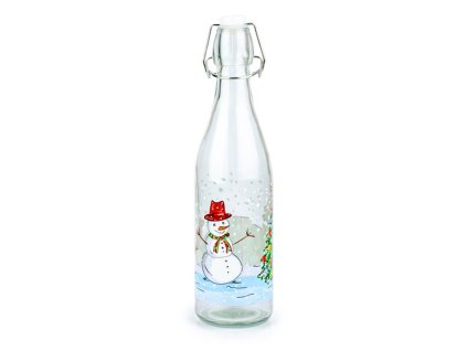 LAHEV S PATENTNÍM UZÁVĚREM 540ML SNĚHULÁK