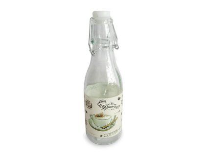 Skleněná láhev s patentním uzávěrem TORO 260ml café bistro
