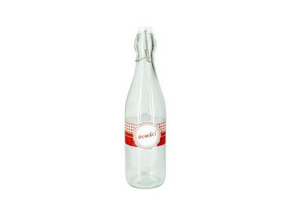 Skleněná láhev s patentním uzávěrem TORO 540ml domácí