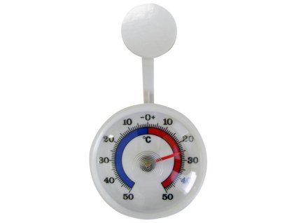 Venkovní teploměr samolepící, od - 50 °C do + 50 °C, 7,1 x 2 cm