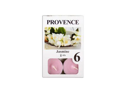 Čajová svíčka PROVENCE 6ks jasmín