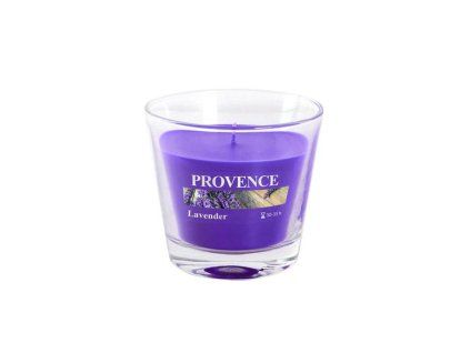 Vonná svíčka ve skle PROVENCE 35 hodin levandule