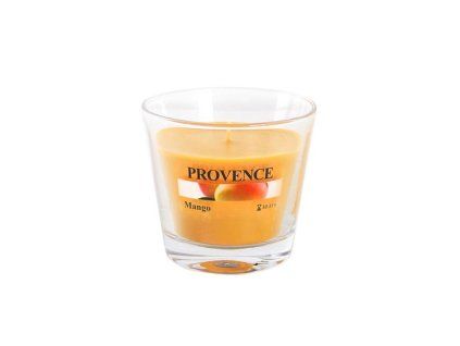Vonná svíčka ve skle PROVENCE 35 hodin mango