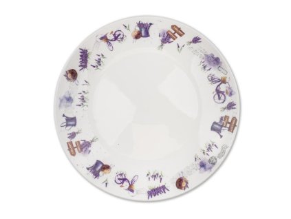 TALÍŘEK 20CM NOVÁ LEVANDULE KERAMIKA
