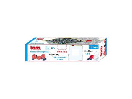 Potravinový sáček na zamražení TORO 10ks 3800ml