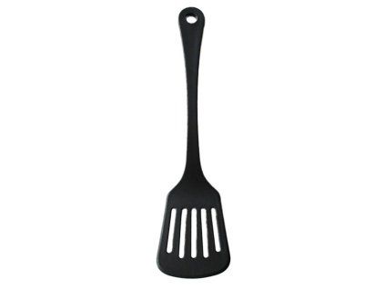 Plastová děrovaná obracečka KITCHISIMO Nero 31cm