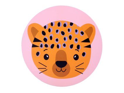 PROSTÍRÁNÍ DĚTSKÉ  KULATÉ 38 CM PANTER PLAST