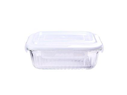 Skleněná zapékací miska s víkem KITCHISIMO 1500ml borosilikát
