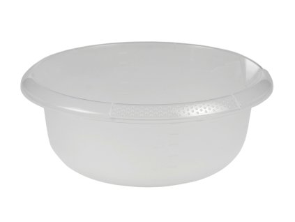 MISKA KULATÁ S VÝLEVKOU 28X11CM, 3,5L,TRANSPARENT