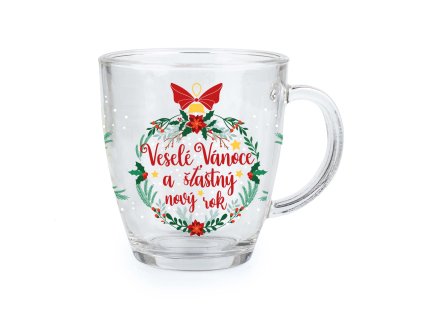 HRNEK KRÁSNÉ VÁNOCE SKLO 350 ML