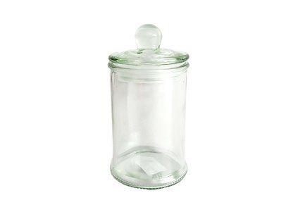 DÓZA S VÍČKEM 150ML SKLO