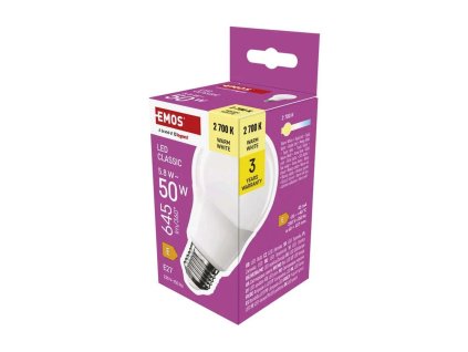 LED ŽÁROVKA CLASSIC A60/E27/5,8W(50W)/645LM/TEPLÁ