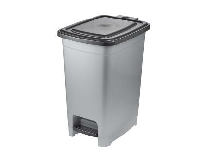 Plastový nášlapný odpadkový koš KEEEPER 40l