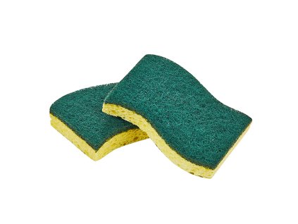 HOUBIČKA NA NÁDOBÍ 2KS 11,3X8,2X2CM ZELENÁ/ŽLUTÁ
