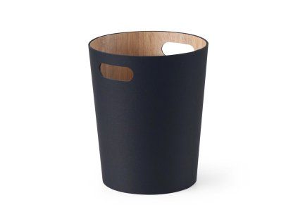 KOŠ NA ODPADKY 25*25*30CM ČERNÁ PAPÍR+LEPENKA