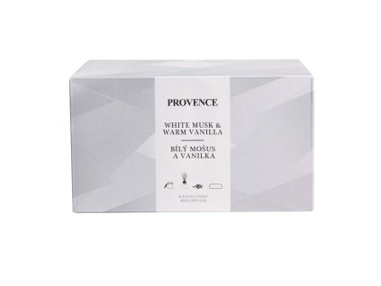 Dárková sada Musk Vanilla PROVENCE svíčka a difuzér