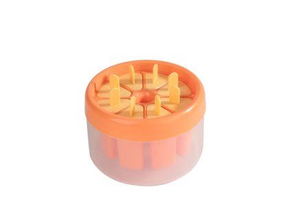 TVOŘÍTKO NA 8 ZMRZLIN 13.5X13.5X12CM ORANŽOVÁ PLAS