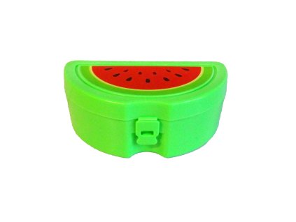 Plastový svačinový box TORO meloun