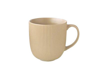 HRNEK 510ML ŽEBROVANÝ KERAMIKA BÉŽOVÁ