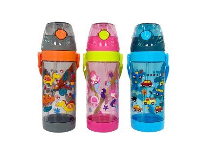 LÁHEV NA VODU DĚTSKÁ 550ML PLAST 3ASSORT