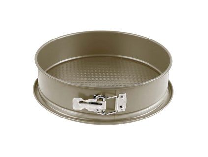 FORMA NA DORT KITCHISIMO 28CM ZLATÁ UHLÍKOVÁ OCEL