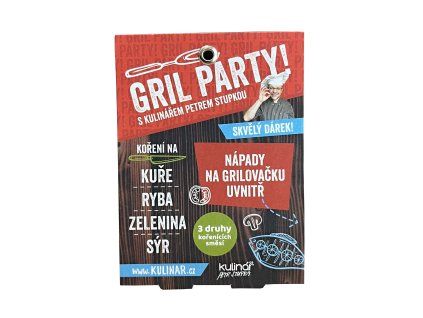 KOŘENÍ GRIL PARTY RED 3X20G