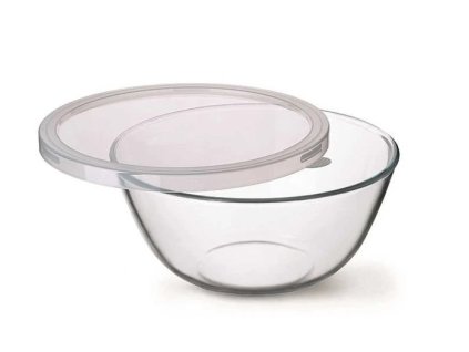 mísa 0,5 l Bowl+víčko plast, d15x 8cm, var.sklo SIMAX