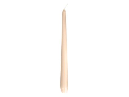 Svíčka kónická růžová, 24,5cm